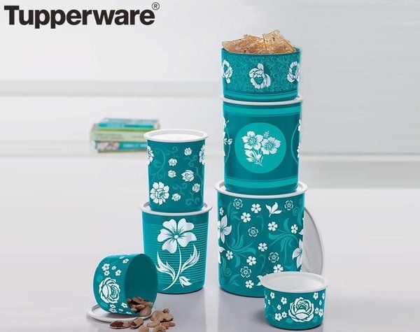 Tupperware Bea 02/2017 Instantânea Turmalina Florido 7 Peças