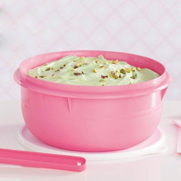 Tupperware Tigela Batedeira Grande 3,2 litros Rosa